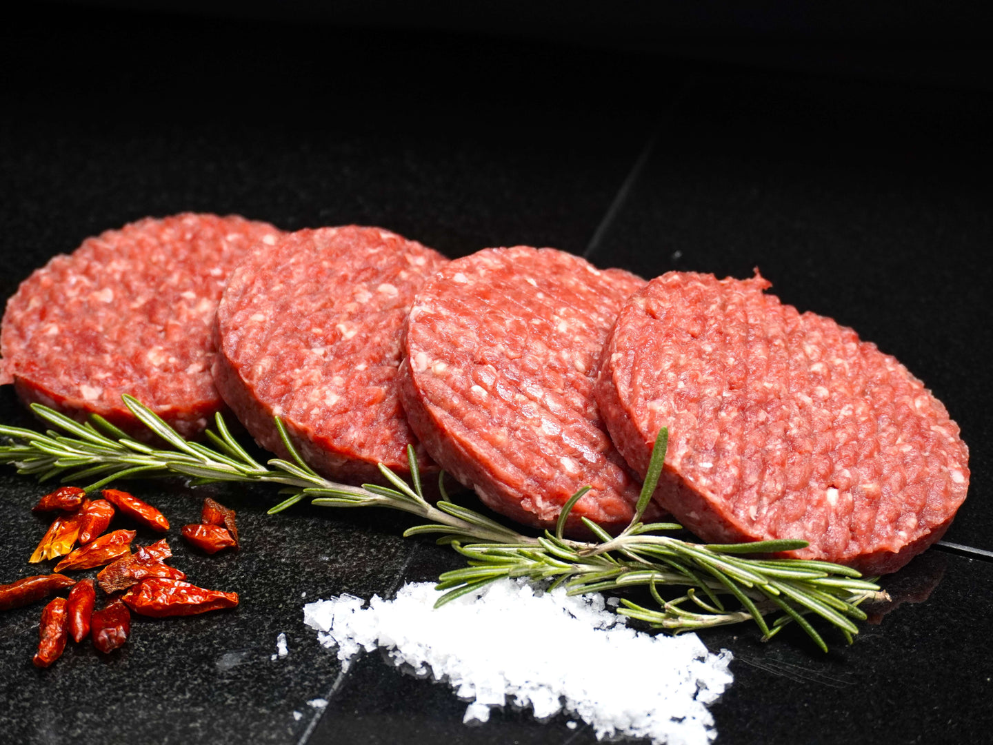 Maldon Salt & Pepper Burgers (170g)
