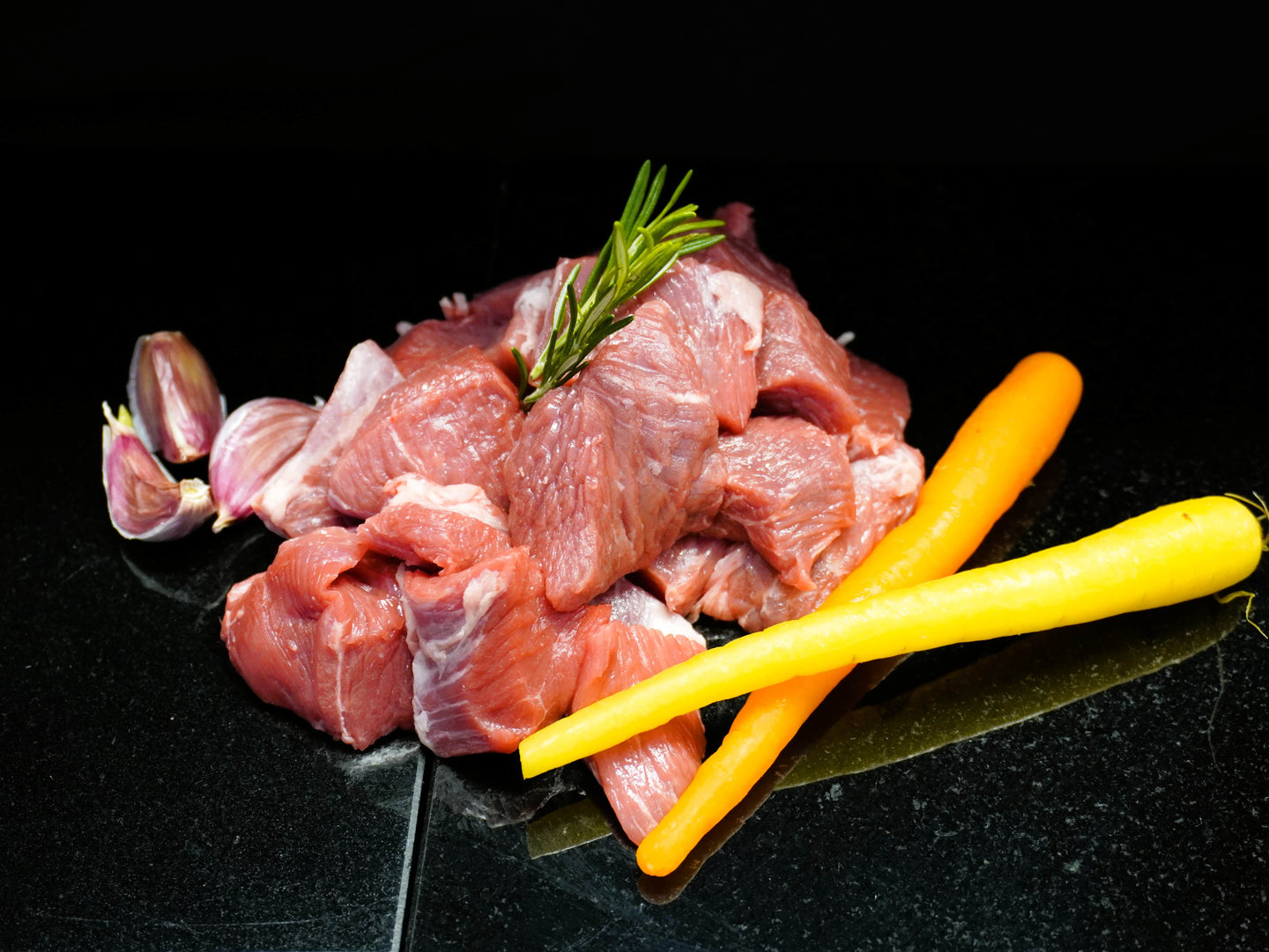 Diced Lamb